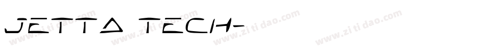JETTA TECH字体转换